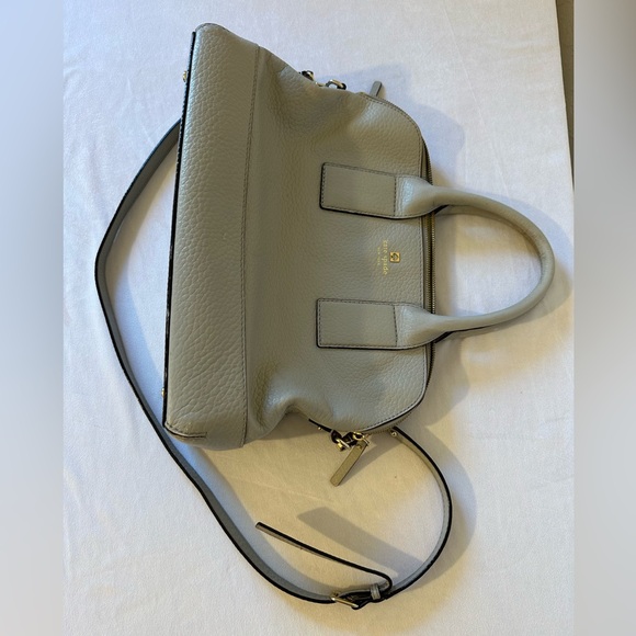 Kate Spade Gray Leather Bag - Picture 11 of 13